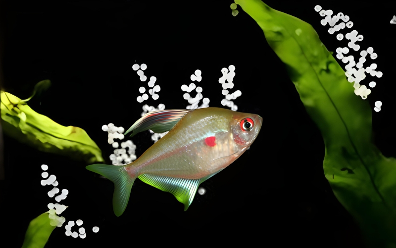 Bleeding Heart Tetra Eggs