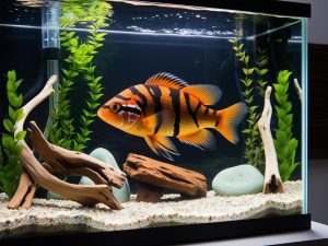 Oscar Fish Tank Setup